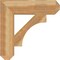Ekena Millwork Westlake Craftsman Rough Sawn Bracket, Western Red Cedar, 6"W x 26"D x 26"H BKT06X26X26WTL04RWR - alternate 4